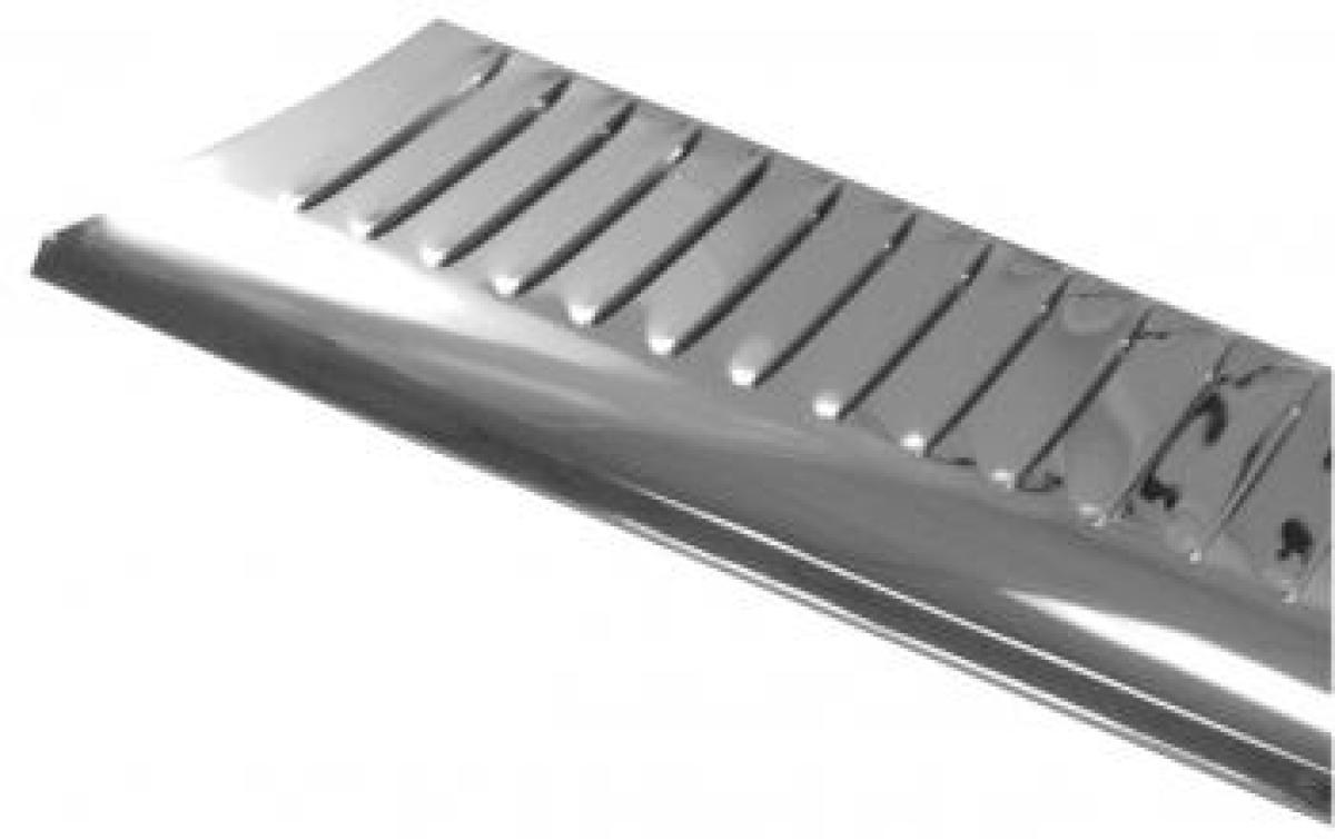 Estribo Aço Inox Polido Aletado, Empi 00-6820-0 | Fusca 1949-96 SKU: 00-6820-0