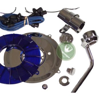 Kit Cromado Colorido Completo Motor, Azul, Empi 00-8654-0 | Fusca 1949-96, Kombi 1950-05 SKU: 00-8654-0