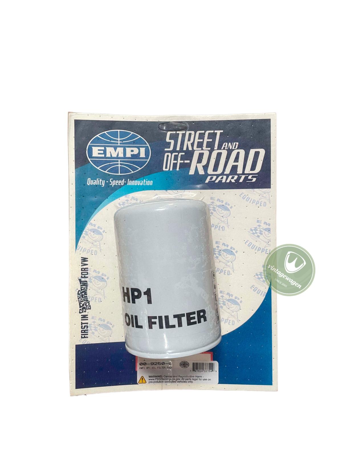 Filtro Óleo Para Alta Pressão, Empi 00-9250-0 | Fusca 1949-96, Kombi 1950-05 SKU: 00-9250-0