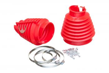 Coifa Câmbio Silicone Vermelha, Empi, Padrão 00-9971-0 | Fusca 1949-96, Kombi 1950-77 SKU: 00-9971-0