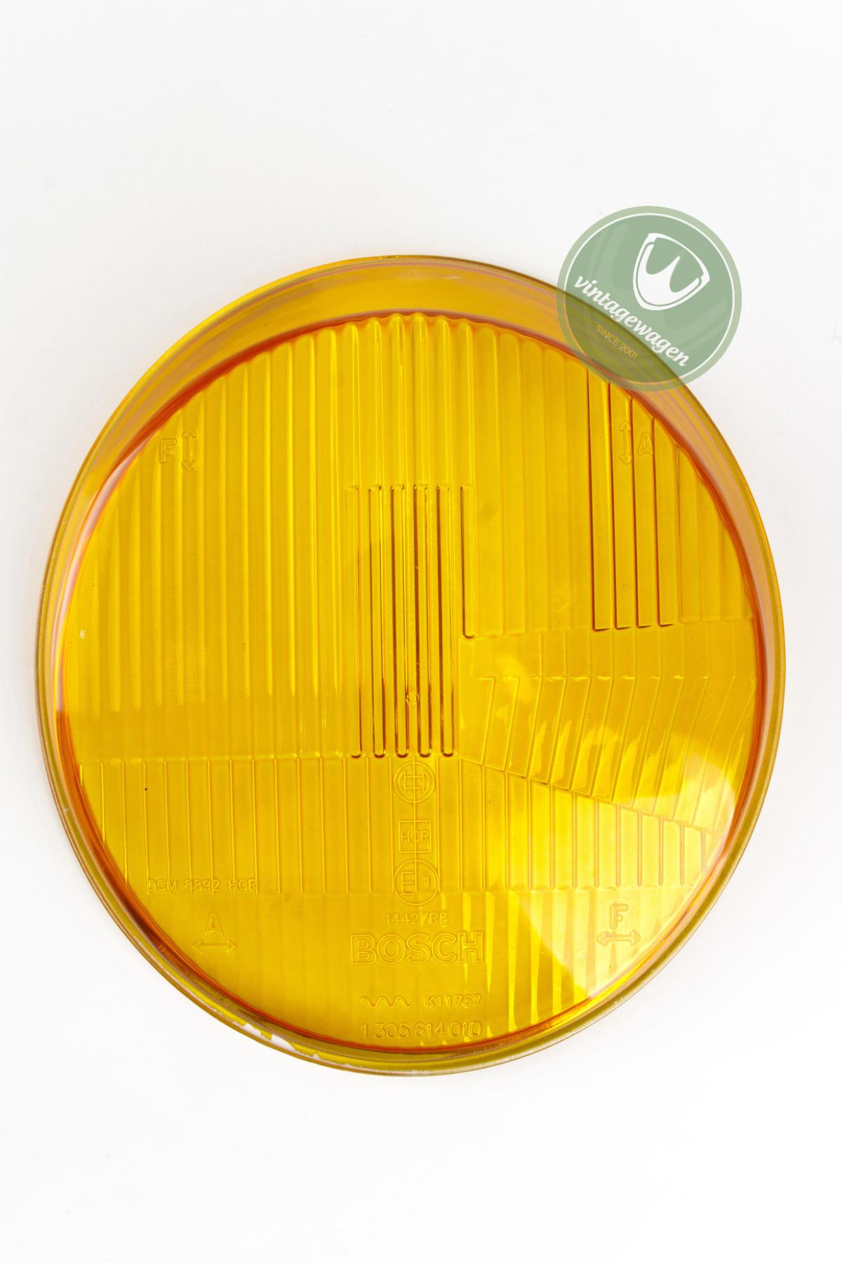 Lente Farol, Porsche 356, H1, Amarelo, Bosch 111941115h1y SKU: 111941115H1Y