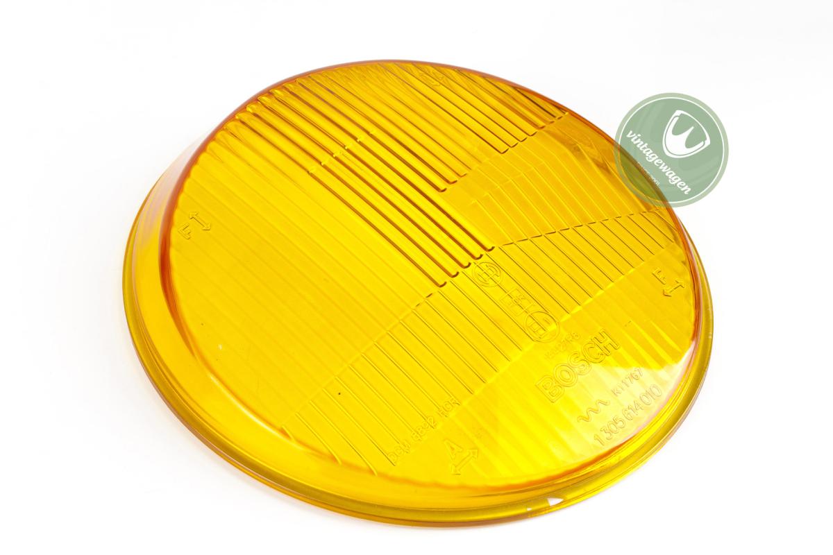 Lente Farol, Porsche 356, H1, Amarelo, Bosch 111941115h1y SKU: 111941115H1Y