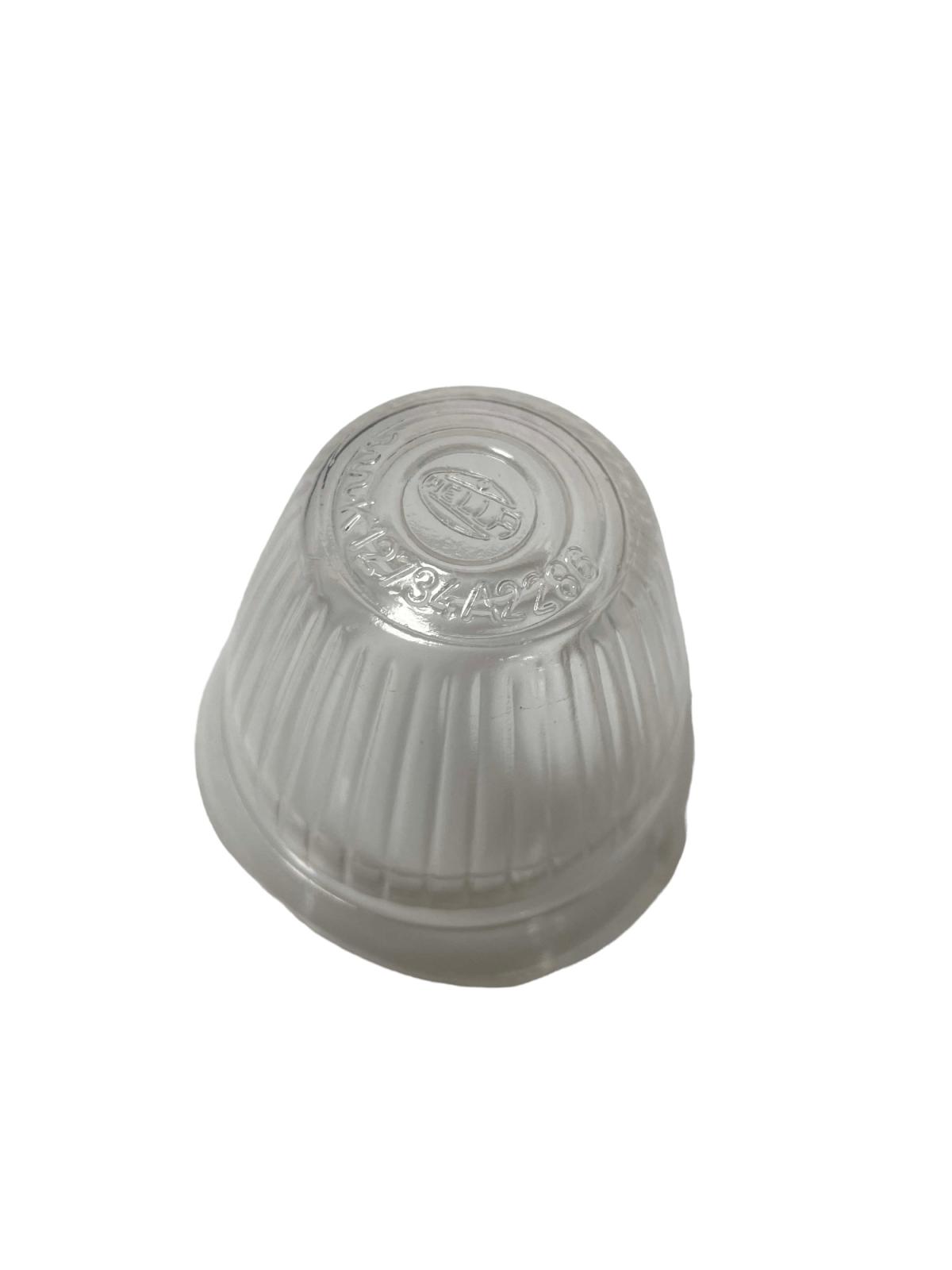 Lente Pisca Tetinha, Cristal / Original 111953161gr | Fusca 1955-58, Kombi 1950-63 SKU: 111953161GR