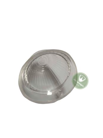 Lente Pisca Tetinha, Cristal / Original 111953161gr | Fusca 1955-58, Kombi 1950-63 SKU: 111953161GR