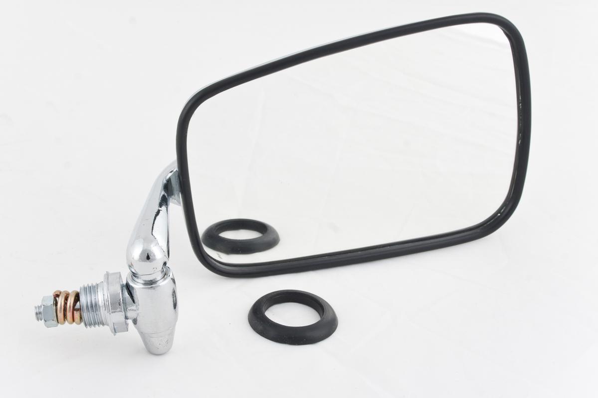 Retrovisor Externo Porta, Mexicano Inox, Premium, Direito 113857514f | Fusca 1969-96 SKU: 113857514F
