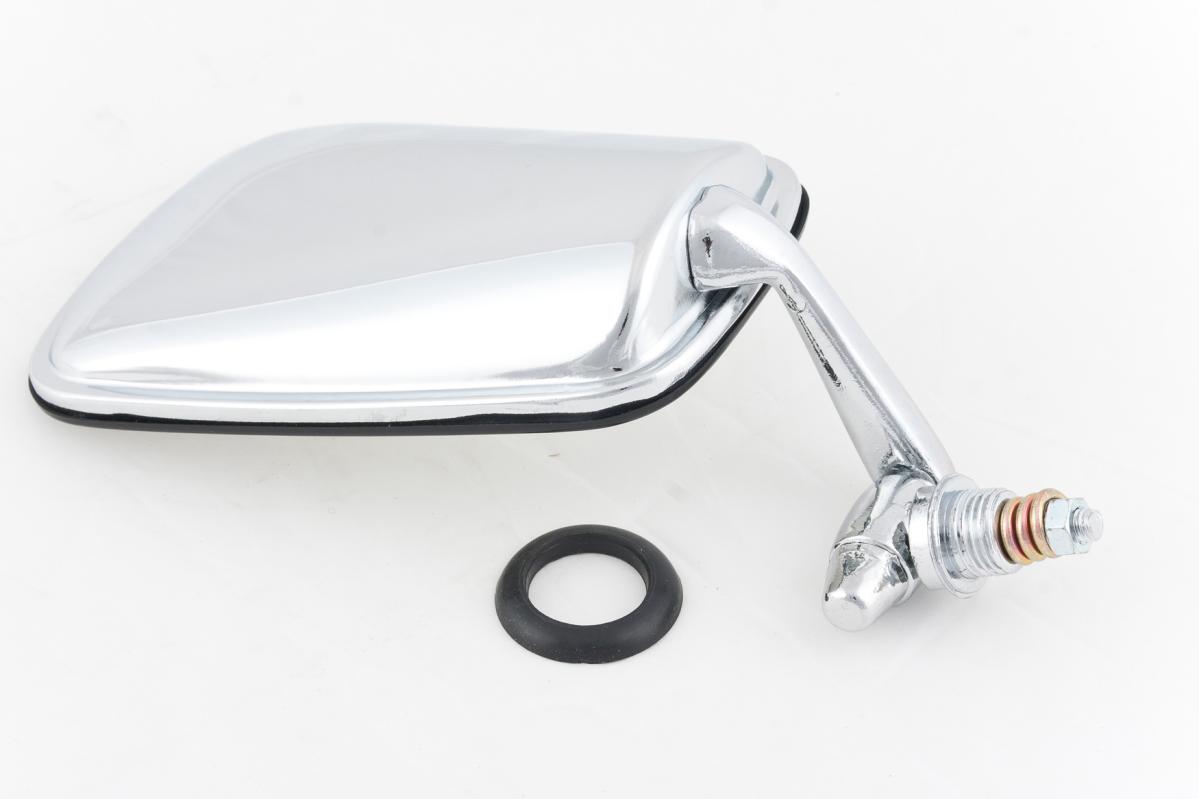 Retrovisor Externo Porta, Mexicano Inox, Premium, Direito 113857514f | Fusca 1969-96 SKU: 113857514F