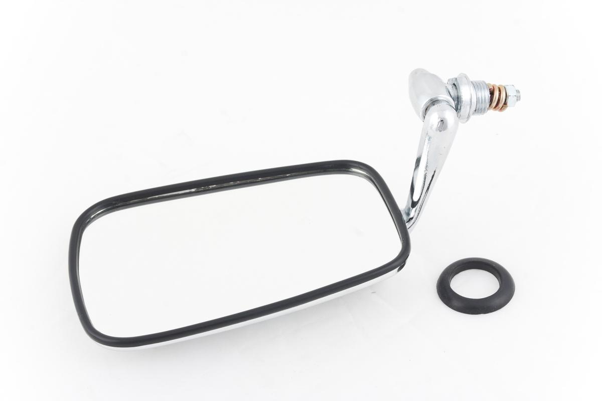 Retrovisor Externo Porta, Mexicano Inox, Premium, Direito 113857514f | Fusca 1969-96 SKU: 113857514F