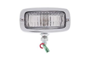 Luz De Ré Paquerinha Esquerdo Cristal Sem Logo, Cristal (sem Logo) 113941071s | Fusca 1949-96 SKU: 113941071S