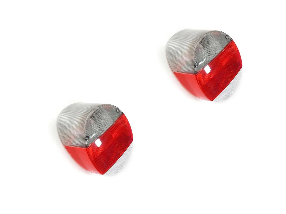 Par De Lente Lanterna Traseira Fafá, 1979-1996 Original Tricolor Fumê, Tricolor Fumé 135945223s-2 | Fusca 1979-96 SKU: 135945223S-2
