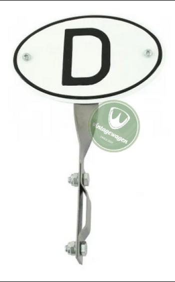 Placa Decorativa De Origem, Alemanha "d", Empi 15-2041-0 | Fusca 1949-96 SKU: 15-2041-0