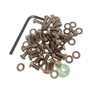 Kit Parafusos Inox Cromado Motor Fusca Kombi, Empi 17-2960-0 | Fusca 1949-96, Kombi 1950-14 SKU: 17-2960-0