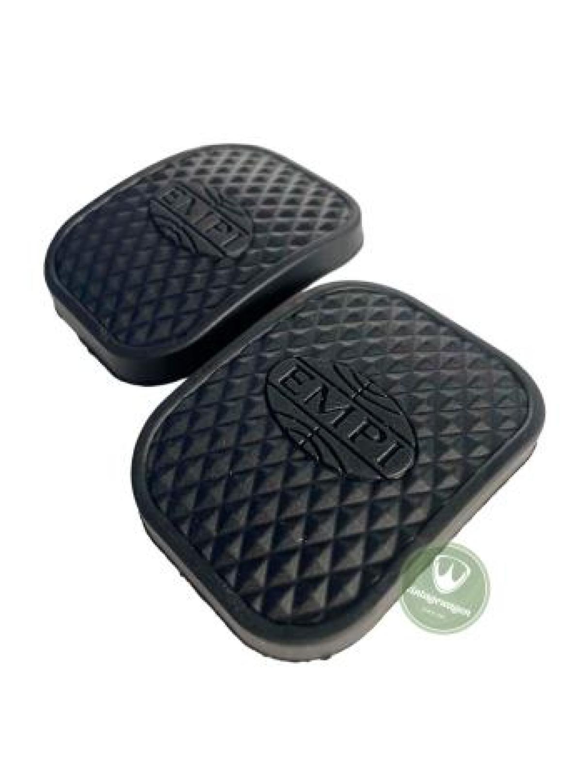 Capa Pedal Borracha Com Logo, Empi 17-2996-0 | Fusca 1949-96, Kombi 1960-05 SKU: 17-2996-0