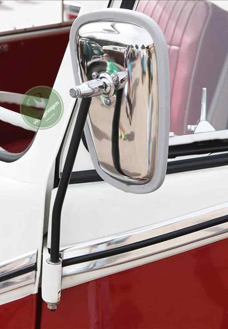 Retrovisor Externo Porta, Orelha De Elefante, Kombi Até 1975, Esq/dir 211857513bs | Kombi 1956-75 SKU: 211857513BS