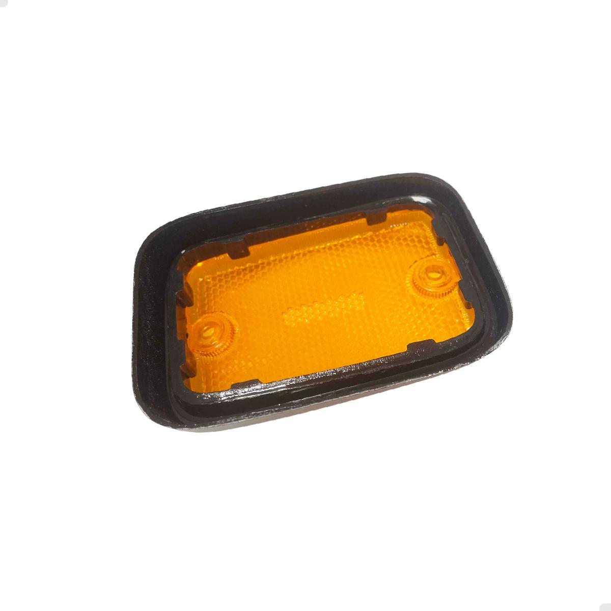 Lente Refletor Frontal Lateral Kombi Alemã, Amarelo E Preto / Rpm 211945119b | Kombi 1976-14 SKU: 211945119B