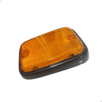 Lente Refletor Frontal Lateral Kombi Alemã, Amarelo E Preto / Rpm 211945119b | Kombi 1976-14 SKU: 211945119B