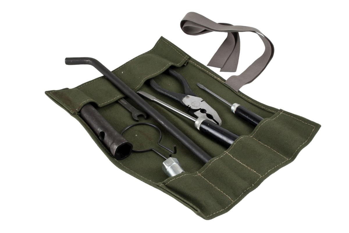 Kit Bolsa Estojo De Ferramentas, Verde Escuro Toolkitgn | Fusca 1949-96, Kombi 1950-97 SKU: TOOLKITGN