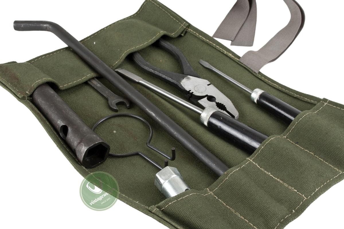 Kit Bolsa Estojo De Ferramentas, Verde Escuro Toolkitgn | Fusca 1949-96, Kombi 1950-97 SKU: TOOLKITGN