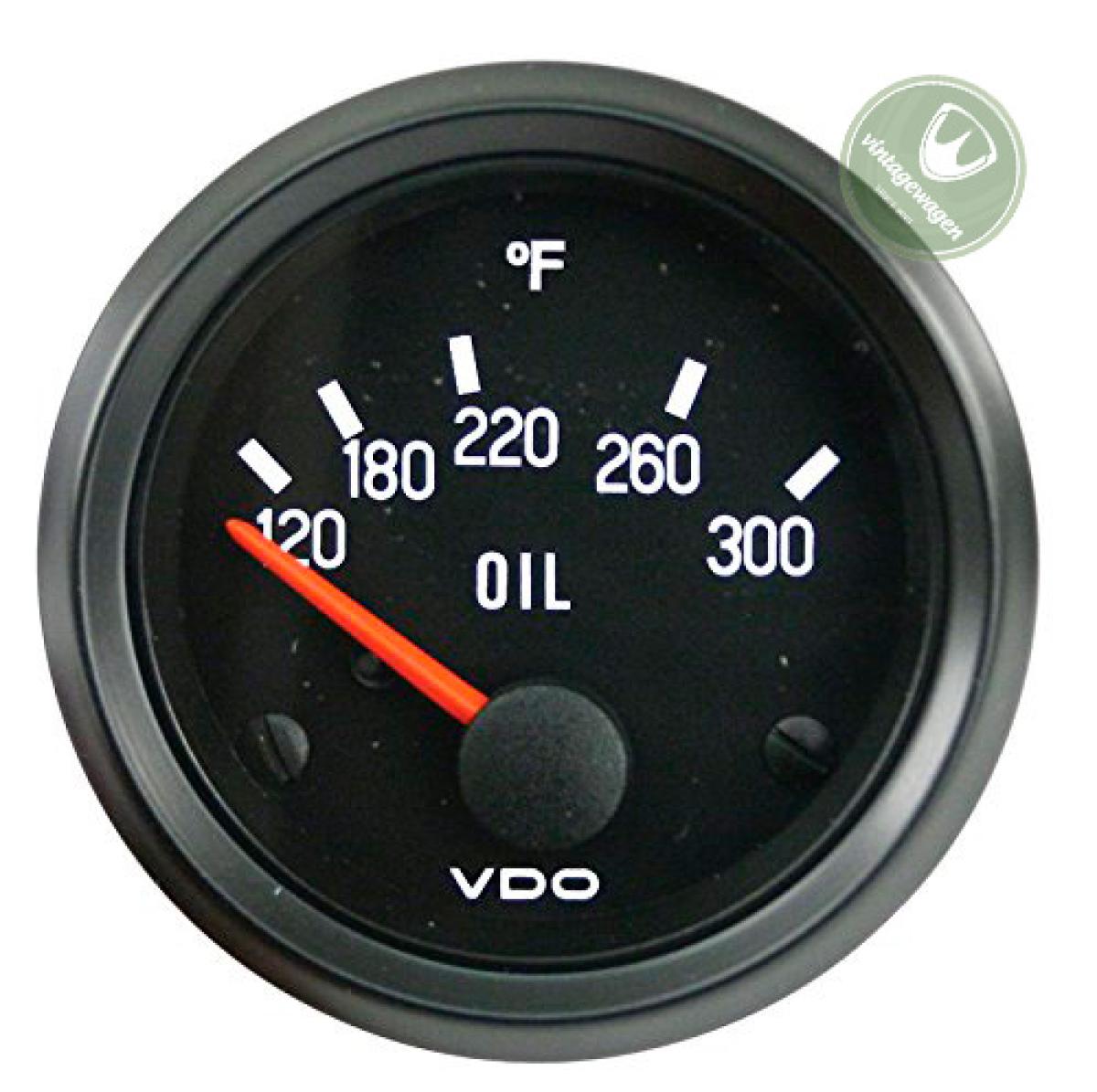 Manometro Temperatura Óleo Vdo, 300 Graus, Empi V3-1001-2 | Fusca 1949-96 SKU: V3-1001-2