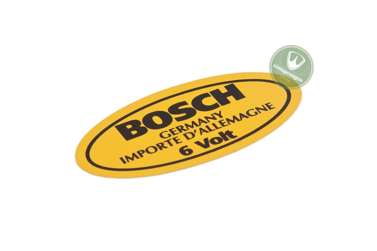 Adesivo Bobina Bosch 6v Zvw27 | Fusca 1949-57 SKU: ZVW27