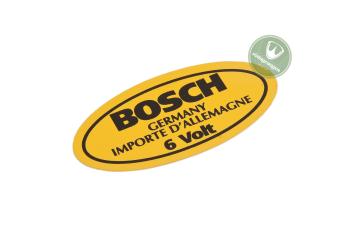 Adesivo Bobina Bosch 6v Zvw27 | Fusca 1949-57