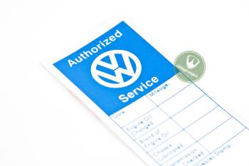 Adesivo "authorized Vw Service" Zvw29 | Fusca 1949-96, Kombi 1950-14 SKU: ZVW29